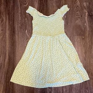 Mini Floral Green Dress from Forever 21.